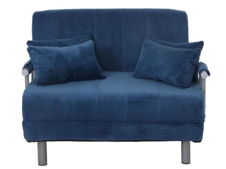 MCW Schlafsessel K29 Stoff Cord 330g/m² Blau