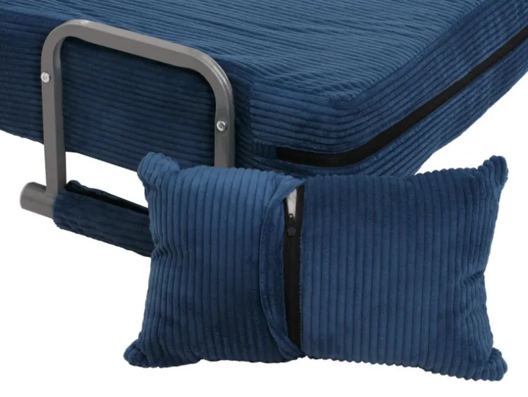 MCW Schlafsessel K29 Stoff Cord 330g/m² Blau
