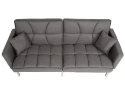 MCW Schlafsofa K65 Stoff/Textil Grau