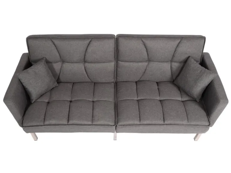 MCW Schlafsofa K65 Stoff/Textil Grau