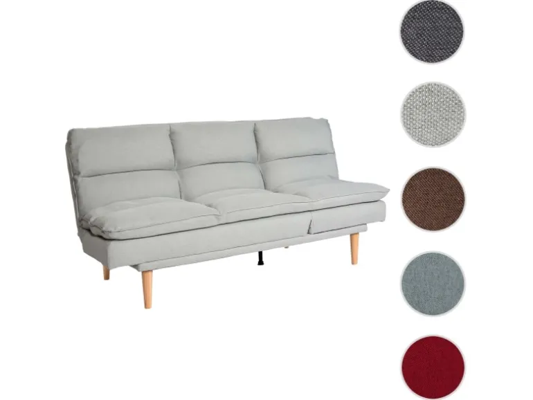 MCW Schlafsofa M79 Stoff/Textil Mint-Grau