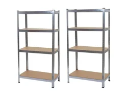 MCW Schwerlastregal D67 2er-Set Verzinkt