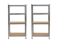 MCW Schwerlastregal D67 2er-Set Verzinkt
