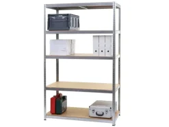 MCW Schwerlastregal E33 Verzinkt 200x120x60cm
