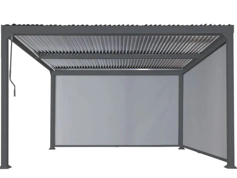 MCW Seitenwand Für Pergola L41 Anthrazit 3x3m