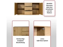 MCW Sideboard J78 Eiche-Optik