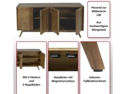 MCW Sideboard L96 72x146x43cm
