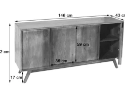 MCW Sideboard L96 72x146x43cm