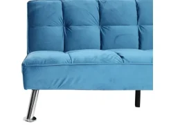 MCW Sofa K21 Samt Blau