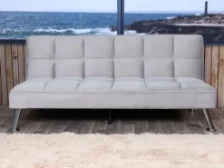 MCW Sofa K21 Samt Grau