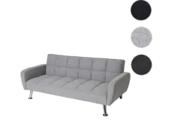 MCW Sofa K19 Stoff/Textil Hellgrau