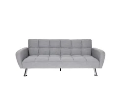 MCW Sofa K19 Stoff/Textil Hellgrau