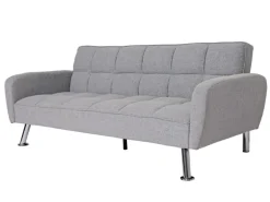 MCW Sofa K19 Stoff/Textil Hellgrau
