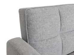 MCW Sofa K19 Stoff/Textil Hellgrau