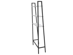 MCW Standregal K82 Marmor-Optik Weiß