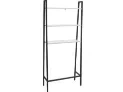 MCW Standregal K82 Marmor-Optik Weiß