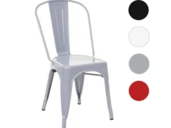 MCW Stuhl A73 Metall Grau