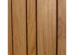 MCW Teak-Hochschrank M72 2 Türen 6 Fächer
