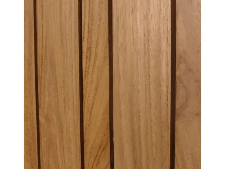 MCW Teak-Hochschrank M72 2 Türen 6 Fächer