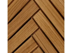 MCW Teak-Hochschrank M74 1 Tür 4 Fächer