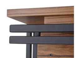 MCW Wandgarderobe A27 4 Haken 3D-Struktur Wildeiche-Optik