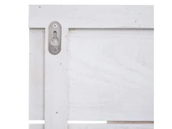 MCW Wandgarderobe C89 Family Shabby-Look Weiß Shabby