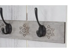 MCW Wandgarderobe C89 Home Shabby-Look Weiß Shabby