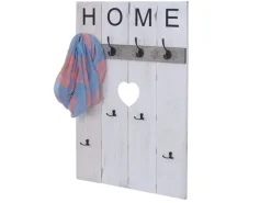 MCW Wandgarderobe C89 Home Shabby-Look Weiß Shabby