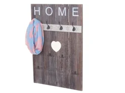 MCW Wandgarderobe C89 Home Shabby-Look Braun Shabby