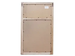 MCW Wandgarderobe C51 mit Kreidetafel Naturbraun