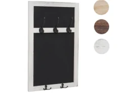 MCW Wandgarderobe C51 mit Kreidetafel Weiß Shabby