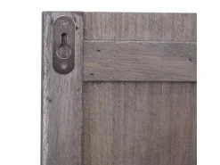 MCW Wandgarderobe C89 mit Pinnwand Braun Shabby