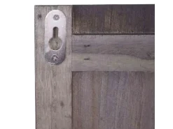 MCW Wandgarderobe C89 mit Pinnwand Dunkelgrau Shabby