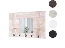 MCW Wandgarderobe C89 mit Spiegel Naturbraun