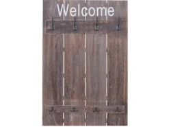 MCW Wandgarderobe C89 Welcome Shabby Braun Shabby
