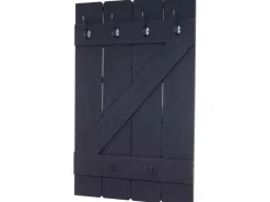 MCW Wandgarderobe D13 Dunkelgrau Shabby