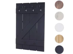 MCW Wandgarderobe D13 Dunkelgrau Shabby