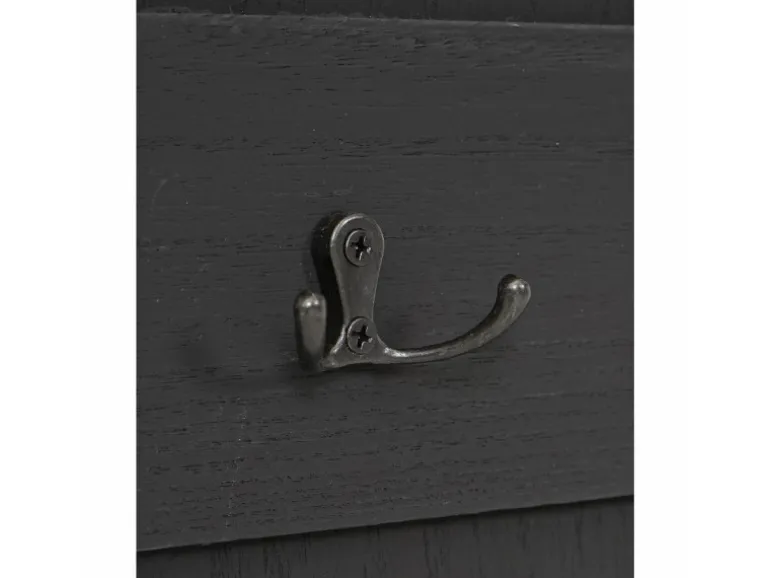 MCW Wandgarderobe D13 Dunkelgrau Shabby