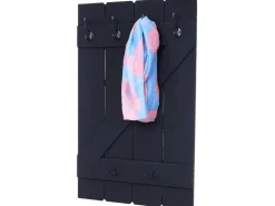 MCW Wandgarderobe D13 Dunkelgrau Shabby