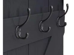 MCW Wandgarderobe D13 Dunkelgrau Shabby