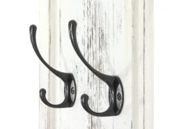 MCW Wandgarderobe H33 2er-Set Weiß Shabby