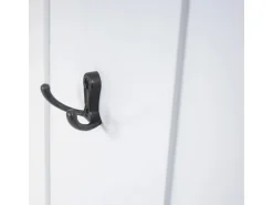 MCW Wandgarderobe H33 2er-Set Weiß Lackiert