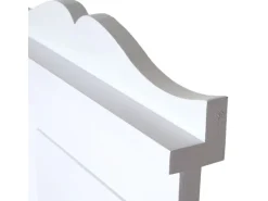 MCW Wandgarderobe H33 2er-Set Weiß Lackiert