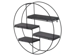 MCW Wandregal K76 45x45x11cm Dunkelgrau