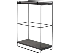MCW Wandregal K77 50x35x17cm Dunkelgrau