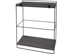 MCW Wandregal K77 50x35x17cm Dunkelgrau