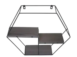 MCW Wandregal K76 43x49x11cm Dunkelgrau