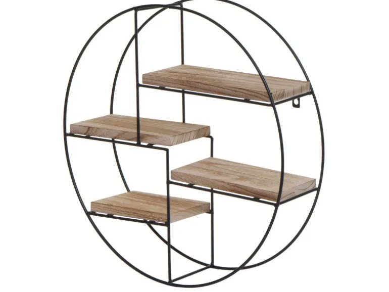 MCW Wandregal K76 45x45x11cm Natur