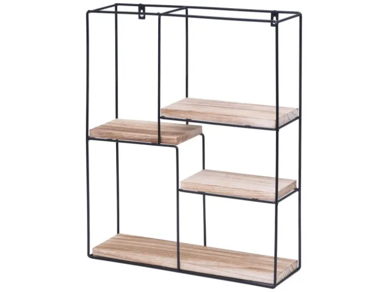 MCW Wandregal K76 51x40x11cm Natur
