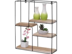 MCW Wandregal K76 51x40x11cm Natur
